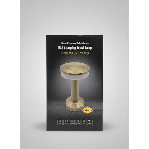 Wholesale-Lamp JMD1023 Rose Diamond Table Lamp USB Charging Touch Lamp-Lamp-Electro Vision Inc