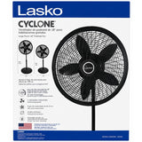 Wholesale-Lasko 1823M Cyclone Large Room Pedestal Fan 18"-Fans-Electro Vision Inc