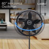 Wholesale-Lasko 1827C Fan 18" - Black-Fans-Electro Vision Inc