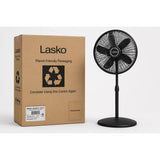 Wholesale-Lasko 1827C Fan 18" - Black-Fans-Electro Vision Inc