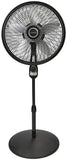 Wholesale-Lasko 1844 Pedestal Fan with Timer and Remote - 3-Speed - 18"-Electro Vision Inc