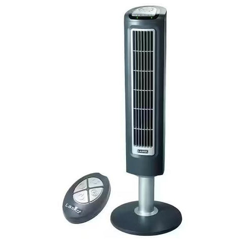 Wholesale-Lasko 2519 Tower Fan/Remote 38"-Fan-Electro Vision Inc