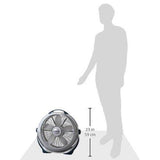 Wholesale-Lasko 3300 Wind Machine 3-Speed Fan 20" (Gray)-Fans-Electro Vision Inc