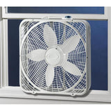 Wholesale-Lasko 3721 Box Fan 20" - White-Box Fan-Electro Vision Inc