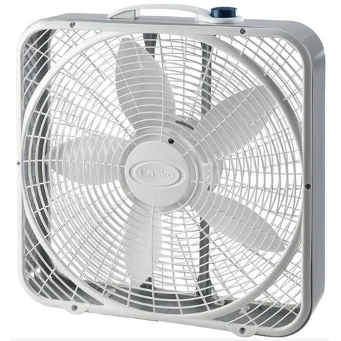 Wholesale-Lasko 3721 Box Fan 20" - White-Box Fan-Electro Vision Inc