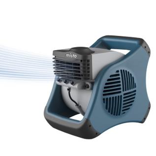 Wholesale-Lasko 7054 Misto Outdoor Misting Fan - Blue-Cooler-Electro Vision Inc