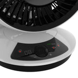 Wholesale-Lasko A12667 Whirlwind 7" Orbital Motion Table Top Fan with EcoQuiet - White-Fans-Electro Vision Inc