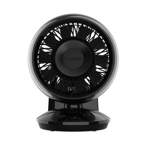 Wholesale-Lasko A12668 Whirlwind 7" Orbital Motion Table Top Fan with EcoQuiet Blade-Pedestal Fan-Electro Vision Inc