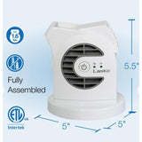 Wholesale-Lasko D300 MyCool Mini USB 2-Speed Desk Fan - White-Fan-Electro Vision Inc
