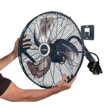 Wholesale-Lasko H20610 Max Performance High Velocity Floor or Wall-Mount Fan-Floor fan-Electro Vision Inc