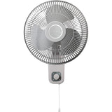 Wholesale-Lasko M12900 - 12" Oscillating Wall Mount Fan with 3 Speeds-Electro Vision Inc