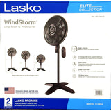 Wholesale-Lasko S18654 Stand Fan 18 inch with Remote Black-Fans-Electro Vision Inc