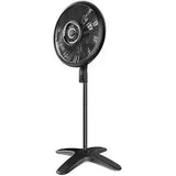 Wholesale-Lasko S18654 Stand Fan 18 inch with Remote Black-Fans-Electro Vision Inc