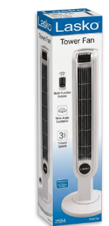 Lasko T36205 Tower Fan with Remote Control and Nighttime Mode - 36"