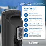 Wholesale-Lasko T48331 tower fan with remote 48"-Electro Vision Inc