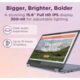 Wholesale-Lenovo 82T3000DUS Flex 3i Chromebook 15.6" FHDTouch-Screen Laptop - Blue-Laptop-Electro Vision Inc