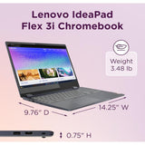 Wholesale-Lenovo 82T3000DUS Flex 3i Chromebook 15.6" FHDTouch-Screen Laptop - Blue-Laptop-Electro Vision Inc