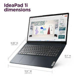 Wholesale-Lenovo 83B40006US Ideapad 1i 15.6 FHD Touch I5-1335U 8GB 256SSD Win 11 - Abyss Blue-Laptop-Electro Vision Inc