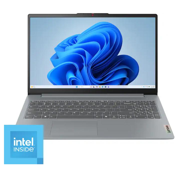 Wholesale-Lenovo 83L7002FUS IdeaPad Slim 3i 15.6" FHD Laptop, Intel N150, 8GB, 128GB, UFS - Arctic Grey-Laptop-Electro Vision Inc