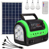 Wholesale-Levang solar Solar Generator Portable with Solar Panel Solar Power Generators Portable Power Station with Bulb Rechargeable Power Supply-Electro Vision Inc