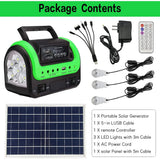 Wholesale-Levang solar Solar Generator Portable with Solar Panel Solar Power Generators Portable Power Station with Bulb Rechargeable Power Supply-Electro Vision Inc