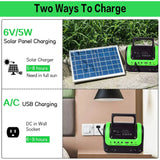 Wholesale-Levang solar Solar Generator Portable with Solar Panel Solar Power Generators Portable Power Station with Bulb Rechargeable Power Supply-Electro Vision Inc