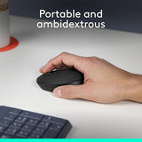 Wholesale-Logitech Wireless Mouse M170 - 2.4GHz - 3 Buttons - Black-Electro Vision Inc