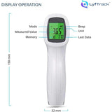 Wholesale-LyfTrack IR988 No Touch Digital Infrared Thermometer-Electro Vision Inc