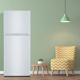 Wholesale-MAGIC COOL MCR10WI 10cf Frost Free 2 door refrigerator white-Refrigerators-Electro Vision Inc