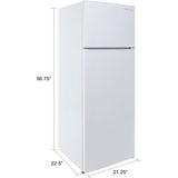 Wholesale-MAGIC COOL MCR74VOW 7.4CF refrigerator WHITE-Refrigerator-Electro Vision Inc