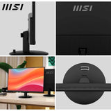 Wholesale-MSI 9S63PD5CT Monitor 24" MP242 Flat, 100HZ - Black-Monitor-Electro Vision Inc