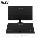 Wholesale-MSI 9S63PD5CT Monitor 24" MP242 Flat, 100HZ - Black-Monitor-Electro Vision Inc