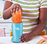 Wholesale-Magic Bullet Essential with To-Go Lid - Glacier Blue-Food Mixers & Blenders-Electro Vision Inc