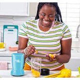 Wholesale-Magic Bullet Essential with To-Go Lid - Glacier Blue-Food Mixers & Blenders-Electro Vision Inc