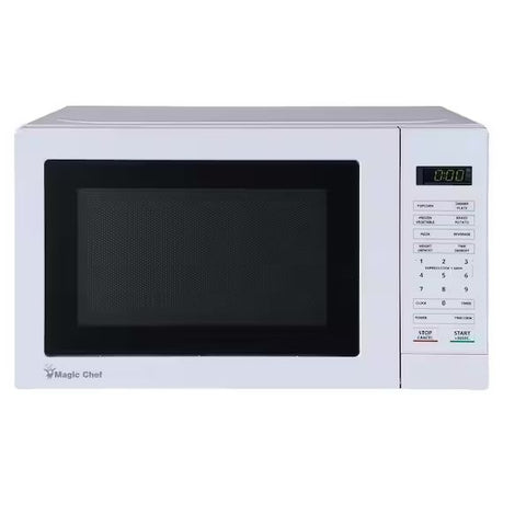 Wholesale-Magic Chef HMM770W2 - 0.7 cu. ft. 700-Watt Countertop Microwave in White-Microwave-Electro Vision Inc