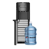 Wholesale-Manastin Bottom WC24 Loading Water Dispenser, 3 Temperatures (Hot, Room and Cold), Child Safety Lock, LED Display with Empty Bottle-Water Dispenser-Electro Vision Inc