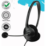 Wholesale-Maxell Headset with Adjustable Boom MIC-USB Headset-Electro Vision Inc
