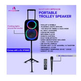 Wholesale-Maxpower MPD1238 Max Power 15" Bluetooth Speaker-Electro Vision Inc