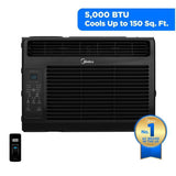 Wholesale-Midea MAW05R1WBL Window Air Conditioner 5,000 BTU, Cools Up To 150 Sq Ft (w/ Remote)-Air Conditioner-Electro Vision Inc