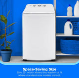 Wholesale-Midea MLTW39A1AWW Top Load Washer 3.9 Cu. Ft. - White-Washer-Electro Vision Inc