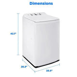 Wholesale-Midea MLTW39A1AWW Top Load Washer 3.9 Cu. Ft. - White-Washer-Electro Vision Inc