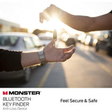 Wholesale-Monster MEX61001BLK Bluetooth Key Finder-Tracking Device-Electro Vision Inc