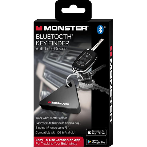 Wholesale-Monster MEX61001BLK Bluetooth Key Finder-Tracking Device-Electro Vision Inc