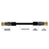 Wholesale-Monster MHV11038BLK Premium Coaxial RG-6 Cable 100ft-Network Cable-Electro Vision Inc