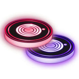 Wholesale-Monster MLB71010RGB - Multi-colored LED Coaster Lights 2 Pack-LED Light-Electro Vision Inc