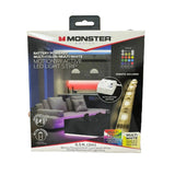Wholesale-Monster MLB71081RGB 6.5 Ft Multi-Color/ Multi-White LED Light Strip with Remote Control-Electro Vision Inc