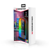 Wholesale-Monster MLB71094RGB - 3-In-1 Sound Reactive RGB Arc LED Lamp/Headphone-Charging Stand-Electro Vision Inc