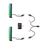 Wholesale-Monster MLB72013RGB 2-Pack Multi-Color LED Light Bar with Remote Control-Electro Vision Inc