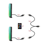 Wholesale-Monster MLB72013RGB LED Light Bar with Remote Control 2-Pack Multi-Color-LED Light-Electro Vision Inc