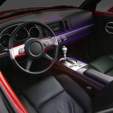 Wholesale-Monster MLB72016RGB Bluetooth Sound Reactive RGB Fiber Optic Car Interior Lighting Kit-Lighting-Electro Vision Inc